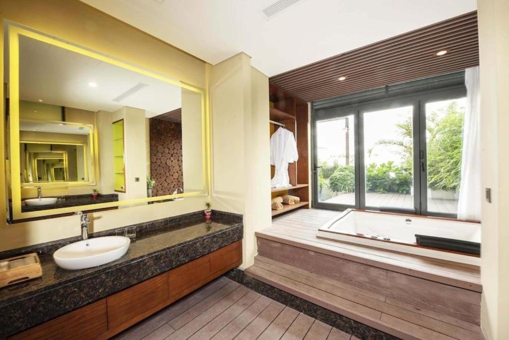 Thang Loi Tam Dao Hotel エクステリア 写真