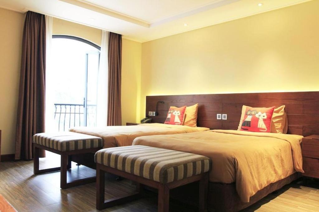 Thang Loi Tam Dao Hotel エクステリア 写真