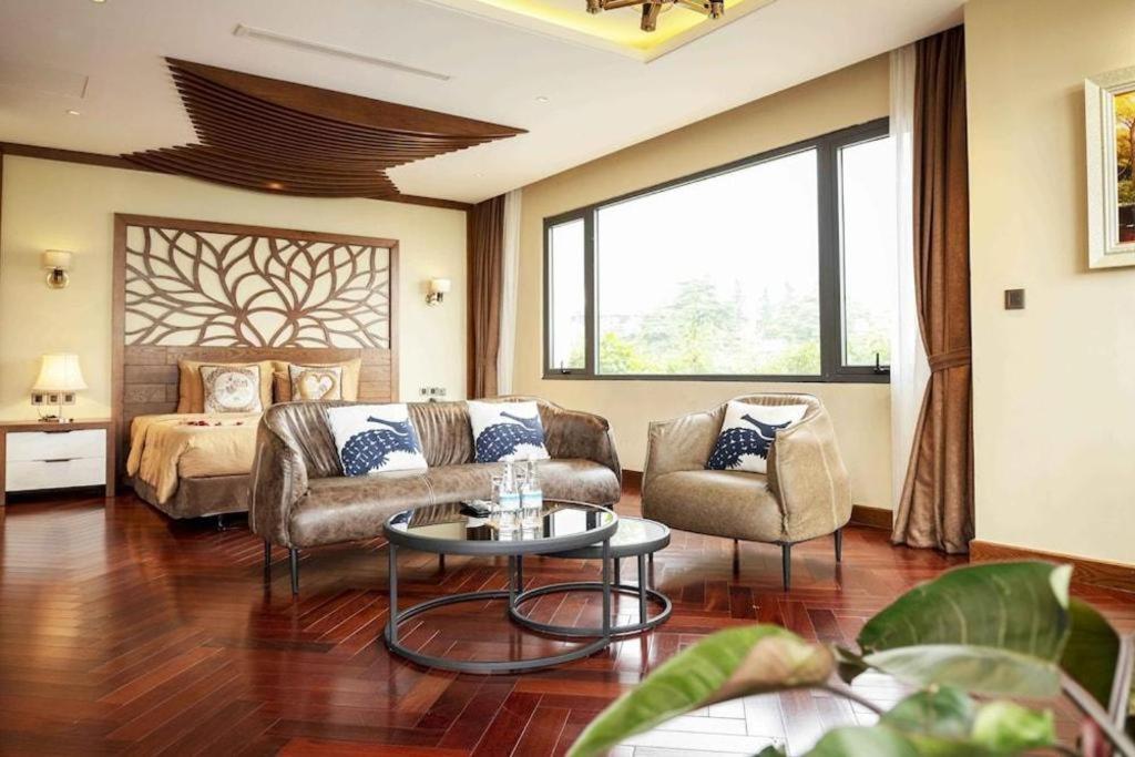 Thang Loi Tam Dao Hotel エクステリア 写真